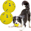Dog Balls Toys for Aggressive Chewers, Indestructible Durable Bouncy Floating Balls for Dogs to Fetch, Durable Solid Rubber Ball for Training Dog(2 Pack)