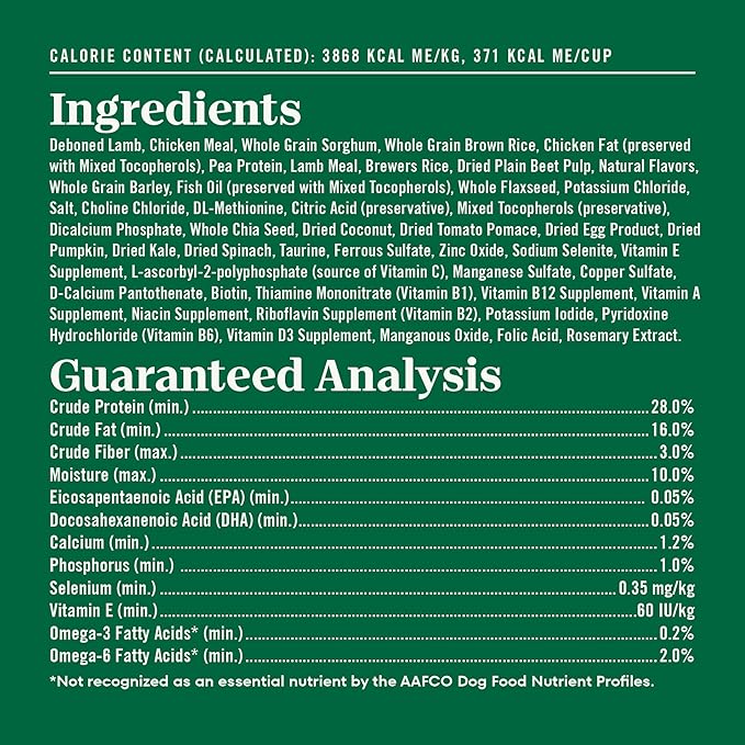 Nutro Natural Choice Lamb & Brown Rice Puppy Food Dry Recipe, 12 lb. Bag
