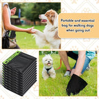 Ireer 1000 Pcs Header Bag Bulk Dog Pet Waste Bags Bulk Poop LeakProof Easy Single Pull Bags for Poop Dog Station Fit Hang Hole Dispenser Pet Waste Bag for Home Outdoor
