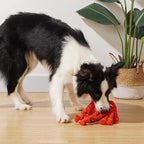 Dog Toys, Dog Plush Toy for Large Breed, Cute Squeaky Dog Toys with Rope Legs, Stuffed Animal Dog Chew Toys for Puppy, Small, Middle, Big Dogs (Red(Octopus))