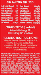 Milk-Bone Original Dog Treats for Large Dogs, 4 Pound (Pack of 2), Crunchy Biscuit Helps Clean Teeth