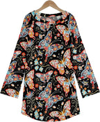 MARSVOVO Women Novelty Graphic Plus Size Sweater Crewneck Long Sleeve Cute Printed Loose Fit Casual Fall Sweaters Top