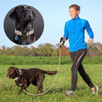 Reflective Dog Collar Padded with Soft Neoprene Breathable Adjustable Nylon Dog Collars for Small Medium Large Dogs (Medium (Pack of 1), Vanilla Plaid Collar+Leash)