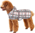 Dog Raincoat Hooded,Waterproof Rain Coat for Dogs with Adjustable Belly Strap,Reflective Strips, Lightweight Slicker Poncho Rain Jacket for Small Medium Large Dogs