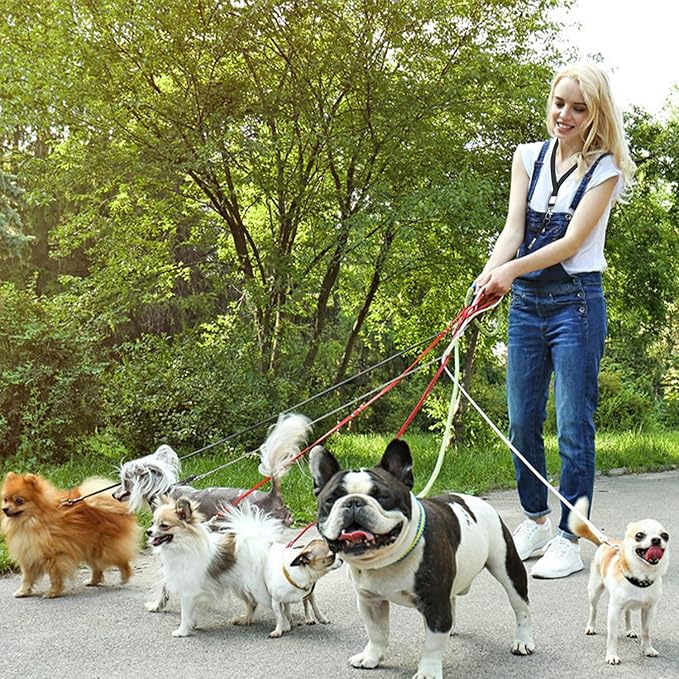 2 Pcs Dog Ttraining Whistles，Black and White，Adjustable Silent Dog Whistle，with Lanyard