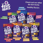 Fruitables Baked Dog Treats, Healthy Pumpkin Treat for Dogs, Low Calorie & Delicious, Free of Wheat, Corn and Soy, Made in The USA, Apple and Crispy Bacon Flavor, 20oz