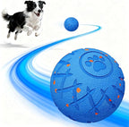 Interactive Dog Toys Dog Ball,Durable Motion Activated Automatic Rolling Toys for Medium/Large Dogs,Automatic Moving, Bouncing,and Rotating,E-TPU Material, IP54 Waterproof (Blue)