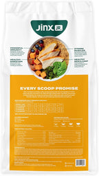 Jinx Premium Puppy Dog Food- Real Chicken, Brown Rice & Sweet Potato, Puppy Food with DHA, Protein & Calcium for Brain Health - Probiotics for Digestive Support - No Fillers - 30lb