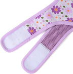 Mile High Life Dog Harness, Air Mesh Floral Vest Harness for 20 lbs Small Dogs & Cats, Easy Get on Adjustable Easy Closures Both Neck and Chest(Purple Flower, XS Chest 14"-16")