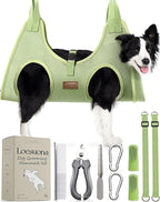 Dog Grooming Hammock – for Dogs Cat Grooming Hammock,Dog Sling for Nail Trimming with Dog Nail Clippers for Small Dogs,Dog Hammock for Nail Trim,Dog Hanging Harness for Nail Trimming