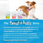 Pumpkin Dog Treats with Cranberry & Apple - Healthy Dog Treats - Soft, Natural, Grain Free, Low Calorie, Gluten Free, Non-GMO, Clean & Nutritious Ingredients - 18pk