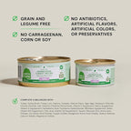 Open Farm Canned Cat Food, Pate for Complete & Balanced Nutrition, Grain Free and Legume-Free Wet Cat Food, Homestead Turkey Recipe, 5.3oz Cans (Case of 12)