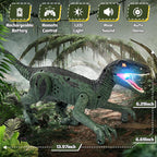 Dinosaur Toys for Kids 3-5, 5-7, 8-12, 2.4GHz Remote Control Dinosaur with Walking, Realistic Sounds, Demo Mode, Rechargeable Jurassic Toys for Birthdays, Parties, Children’s Day