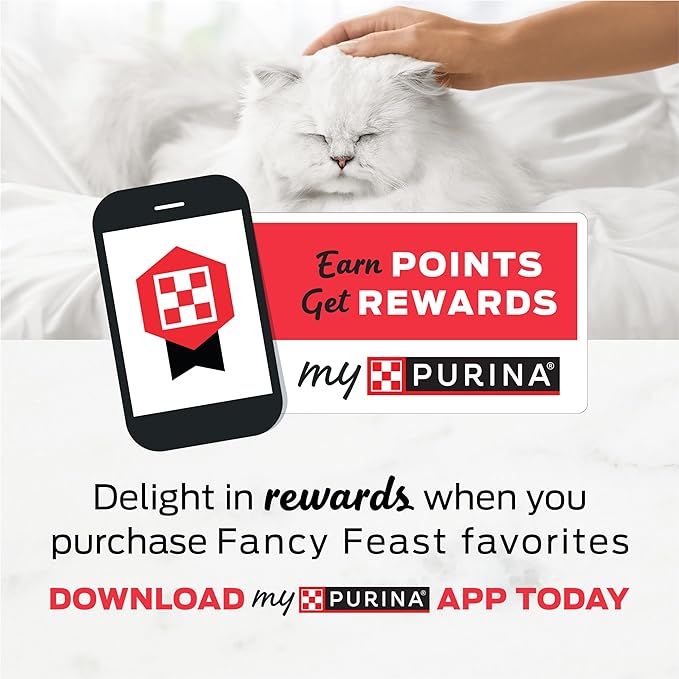 Purina Fancy Feast Senior Wet Cat Food 7 Years Plus Beef Feast Pate - (Pack of 24) 3 oz. Cans
