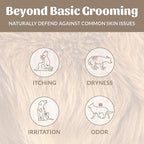Skout's Honor Probiotic Pet Shampoo & Conditioner with Avocado Oil & Omega-3s, 97% Natural, Paraben & Sulfate-Free, Cruelty-Free, 16oz, Dog of The Woods