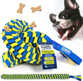 Race&Herd KnottyBall Xtreme Snuffle Ball - Interactive Dog Puzzle Toy for Small Dogs, Stimulating Dog Toys for Boredom, Treat Puzzle Toys for Dogs Enrichment, Snuffle Treat Dispensing Smart Dog Toys