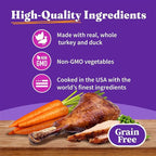 Halo Wet Dog Food For Small Dogs, Grain Free, Turkey & Duck 5.5 Ounce (Pack of 12)