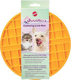 SPOT Soother Lick Mat- Dog Licking mat for Medium and Large Dogs and Puppies, Food Grade Rubber, Anxiety Reliever, Dog Peanut Butter Lick Pad, Slow Feeder, 7.5inch