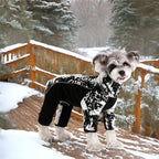 Fleece Dog Coat for Small Medium Dog,Pullover Pajamas Jumpsuit Bodysuit Puppy Coats with Legs, Pet Windproof Warm Cold Weather Jacket Full Body Vest Cozy Snowsuit Outfit Clothes (White, XS)