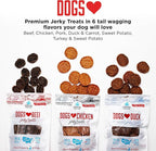 Farmland Traditions Dogs Love Chicken Jerky Dog Treats with Only 3 Ingredients and No Fillers, 2 Pound Bag