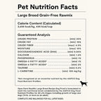 Open Farm, RawMix Grain-Free Dry Dog Food for Large Breeds, Protein-Packed Kibble Coated in Bone Broth with Freeze Dried Raw Chunks, Salmon Chicken & Turkey, Large Breed Recipe, 20lb Bag