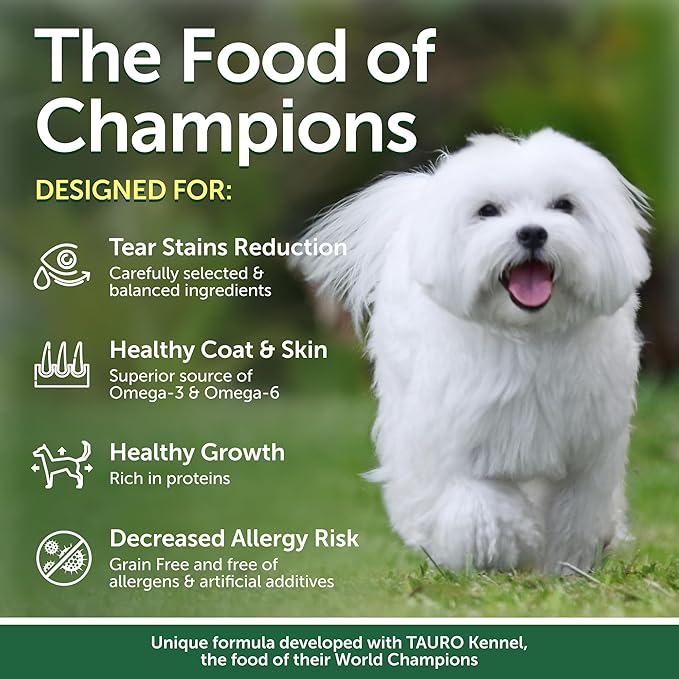 Nature's Protection High Protein Puppy Food Dry - Grain Free Dog Kibble for Small & Large Breed Dogs with Light Fur - Up to 4 Month Puppy or Mother (Superior Care - Salmon, 22 lb)