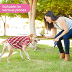 Pet Sweaters for Dogs Boys and Girls, Dynamic Letter Patterned Dog Sweater,Dog Cardigan,Pet Clothes,Pet Knitted Clothing,Fit for Different Seasons and Kinds of Dogs(Pink 2XL)