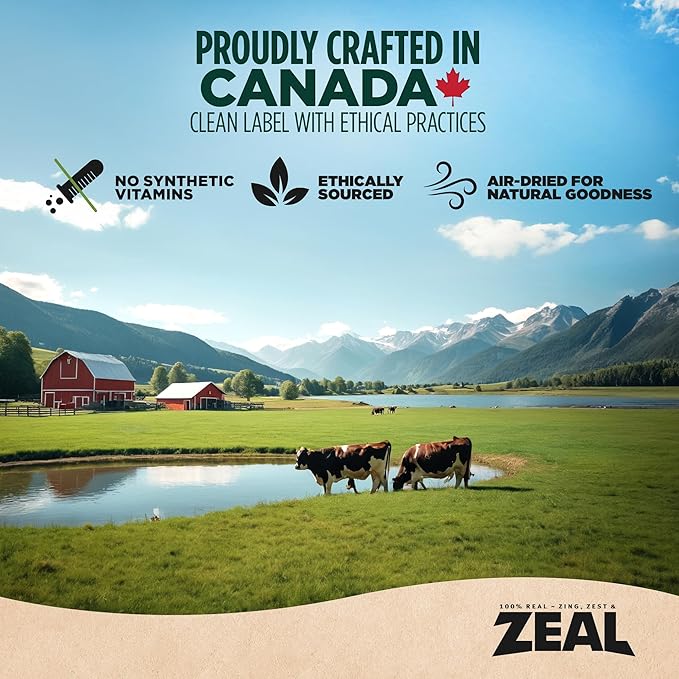 ZEAL Canada Air-Dried Chicken Recipe for Dogs - High Protein, Natural Superfoods, Nutrient Rich, No Fillers, Grain Free, Complete & Balanced (Chicken, 5 oz)