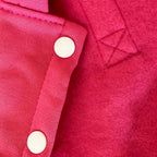 Dog Hoodie Security Clothes Tracksuit 4 Legs Jumpsuit Fleece Sweater Winter Sweat Shirt Warm Cotton Hoodies for Small Dog Medium Large Cat Magenta 3XL