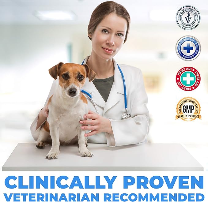 Forticept Dog and Cat Ear Infection Treatment, Dog Ear Drops with 1% Hydrocortisone 2 oz