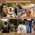Dog Poop Bags 18 Rolls, 270 Counts Pet Waste Bags with Holder, Scented Leakproof Poop Bags for Dogs Cats Pet