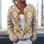 Sweater for Women Trendy Open Front Cardigan Fall Cardigan Sweaters for Women Crewneck Long Sleeve Outfits Fashion
