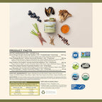 Badlands Ranch - Super20 Canine Supplement Organic Ingredients Multi-Benefit Supplement, Ashwagandha, Help w/Canine Well-Being, Heart, Joint, Vision, Antioxidant Support by Katherine Heigl (30 scoops)