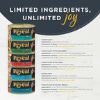 Reveal Natural Wet Canned Cat Food, Limited Ingredient, Grain Free, High Protein with No Artificial Additives, Fish and Chicken Variety in Broth (20 x 2.47 oz Cans)