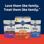 Blue Buffalo Health Bars Oven-Baked with Natural Ingredients Bacon, Egg & Cheese Crunchy Dog Biscuits, 3.5 lbs.