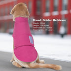 cyeollo Small Dog Sweater, Fleece Dog Sweaters Turtleneck Vest Soft Puppy Sweatshirt Stretchy Pet Fall Autumn Coat Warm Winter Clothes for Small Dogs Girl, Pink M