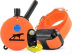 Educator Bundle of 2 Items - E-Collar - UL-1200-1 Mile Rechargeable Remote Waterproof Upland Hunting Trainer Static, Vibration and Sound Stimulation Collar with PetsTEK Dog Training Clicker