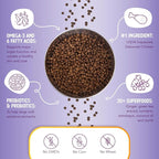 Health Extension Little Bites LITE Dry Dog Food, Chicken & Brown Rice for Toy and Small Breeds, Supports Healthy Weight, Digestion, Coat & Joint Health with Probiotics & Superfoods, 4 lb Bag