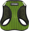 Best Pet Supplies Voyager Step-in Air Harness - All Weather Mesh, Reflective, No Pull Harness for Dogs, Cats - Secure with Hook & Loop Fastener, Buckle, Double D-Rings - Tone, XS