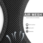 Fida Comfy Dog Harness with Leash, Soft Puppy Vest Escape Proof, Breathable Lightweight Soft Mesh, Adjustable Reflective Step-in Harness for Cat & Extra-Small Pet (XS, Black)