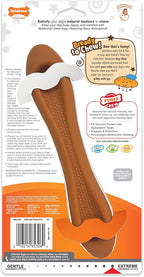 Nylabone Baguette Power Chew Toy for Dogs, Dog Toys for Aggressive Chewers, Roast Chicken Flavor, Large Dogs - Up to 50 lbs, 1 Count