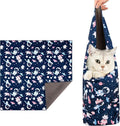 21.7" Cat Grooming Wrap, Cat Wrap for Cutting Nails, Anti-Scratch, Anti-Escape Calming Packaging, Cat Swaddle Wrap for Kittens, Large