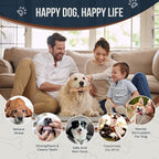 Coffee Wood Chew and Cotton Rope Toy for Dogs - 100% Natural, Organic Wood Stick for Chewers Teeth Cleaning, Training - Size M