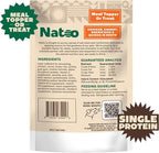 Natoo Dog Food Topper for Picky Eaters, Dog Treat (Chicken, Carrot, Brown Rice, & Quinoa) Dog Toppers for Dry Food, Wet Meal Toppers for Dogs & Puppies, Limited Ingredient Dog Food (Case of 20) 3oz Ea