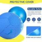 Herding Ball for Dogs- 18" Dog Herding Ball for Dogs/Horse, Dog Agility Equipment for Australian/German Shepherd Collie, Toys for Christmas/Birthday Gifts, Blue