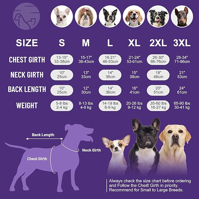 cyeollo Dog Jacket Sweater Reflective Warm Coats Zipper Up Step in Lightweight Fleece Jacket Pet Clothes Dog Jackets for Medium to Large Dogs