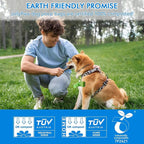 Dog Poop Bags with 1 Count Holder Scented, Leak Proof, Extra Thick and Large Poop Bags for Dogs, 240 Pieces (16 Rolls) 9" x 13" Plant Based for Pet Use