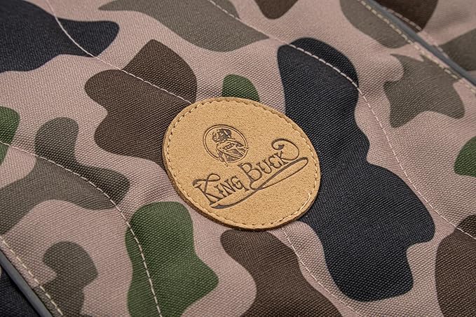 King Buck After-Hunt Quilted Sherpa Jacket, Camo, L/XL