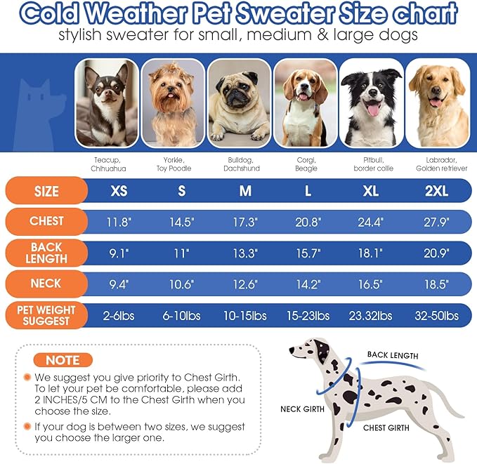 Queenmore Dog Sweaters for Medium Dogs Girls Boys,Soft Dog Sweater Xmas,Turtleneck Pullover Pet Sweaters Knitwear Outfit for Holiday,Knitted Soft Thick Warm Sweater for Bulldog,Dachshund(Purple,M)
