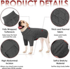 AOFITEE XXL Dog Sweater, Dog Sweaters for Large Dogs, Dogs Halloween Sweater, Turtleneck Large Pet Sweaters for Female Male, Solid Winter Sweatshirt for Golden Retriever, Labrador, Doberman, XXL
